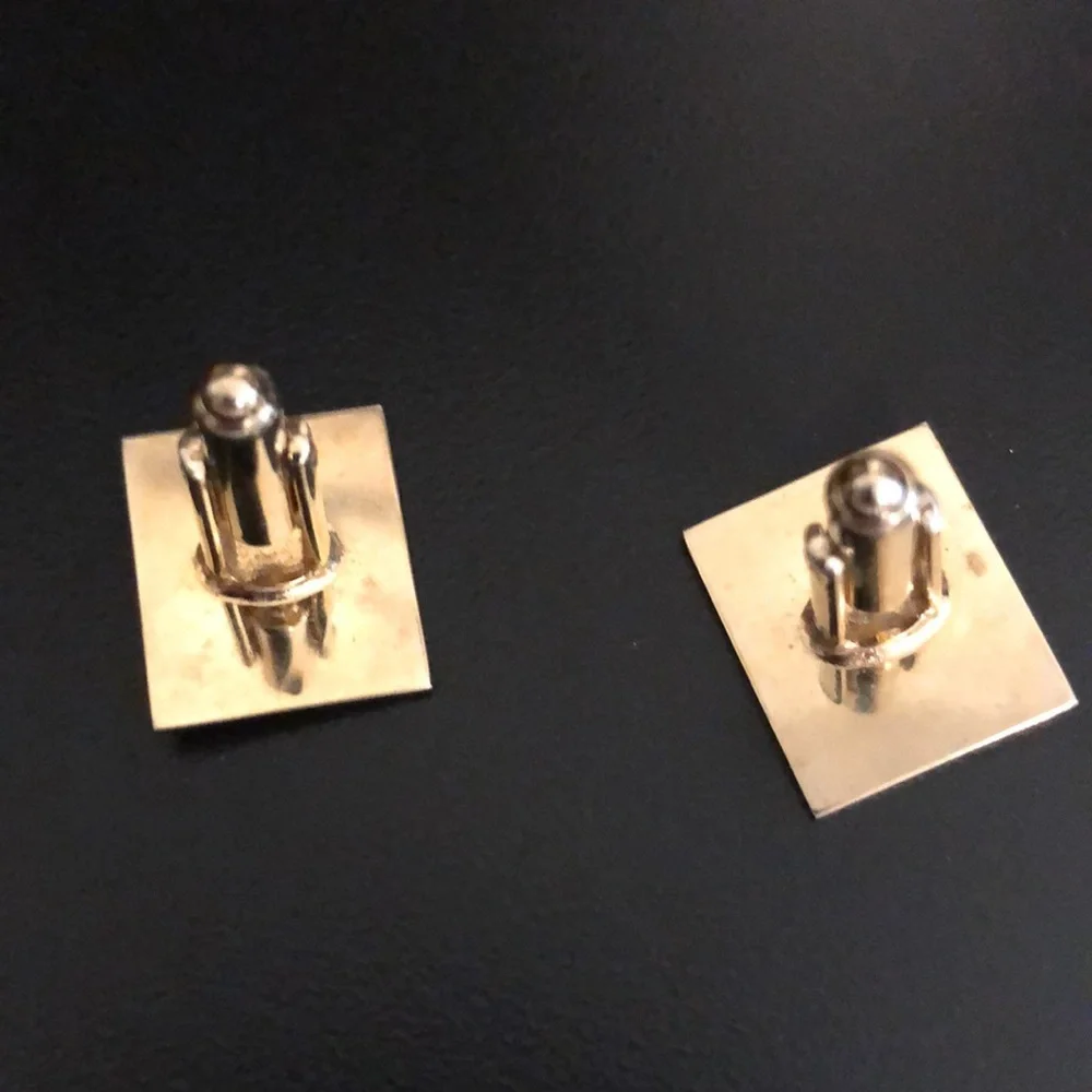 Vintage HICKOK Gold Initial 'A' Cufflinks